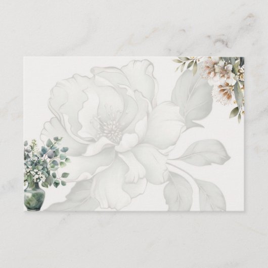 トランクイリティ基本空白のレシピカード エンクロージャーカード (正面)