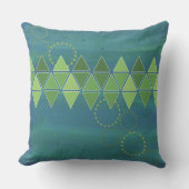 トランクウォーターズ抽象芸術装飾用クッション クッション (正面)