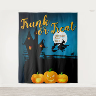 トランクオアトリート ハロウィン 背景 写真撮影用 背景シート タペストリー