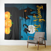 トランクオアトリート ハロウィン 背景 写真用 バックドロップ タペストリー (インサイチュ(横))