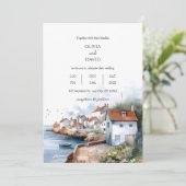 トランクシーサイドコースタルヴィレッジコテージ結婚ズ 招待状 (スタンド正面)