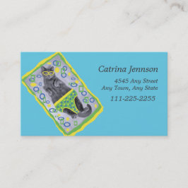 トランクスの日射猫名刺 名刺