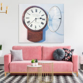 トランクダイヤル時計、ロンドン、1850 キャンバスプリント (インサイチュ (リビング))