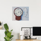 トランクダイヤル時計、ロンドン、1850 ポスター (ホームオフィス)