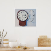 トランクダイヤル時計、ロンドン、1850 ポスター (キッチン)