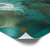 トランクブッダオーラスピリチュアルアート ポスター (コーナー)