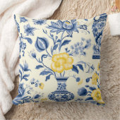 トランクブルフランスのブルーヘブン クッション (ブランケット)