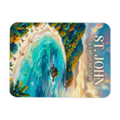 トランクベイ 米領ヴァージン諸島 マグネット (横)