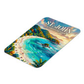 トランクベイ 米領ヴァージン諸島 マグネット (左側)