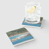 トランクルアイランドパラダイスラバデーハイチ ストーンコースター (横)