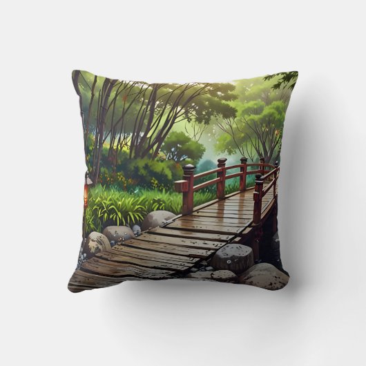 トランクルエスケープガーデ日本のン クッション (裏面)