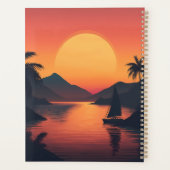⛵トランクルサンセットセイルプランナー🌅📘 プランナー手帳 (裏面)