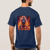 トランクルシバアートTシャツ Tシャツ (裏面)
