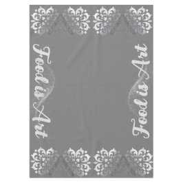 トランクルシルバー&グレーモノグラム | テーブルクロス