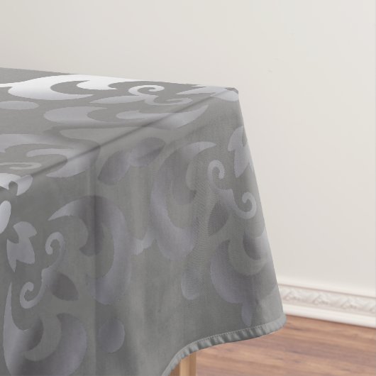 トランクルシルバー&グレーモノグラム | テーブルクロス (インサイチュ)