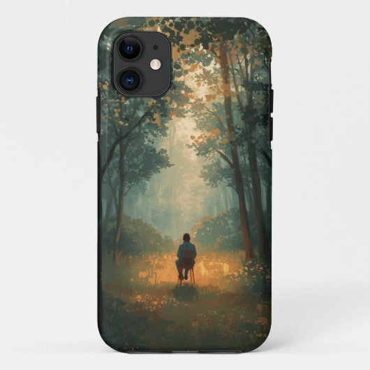 トランクルフォレストリトリートモバイルケース Case-Mate iPhoneケース (裏面)
