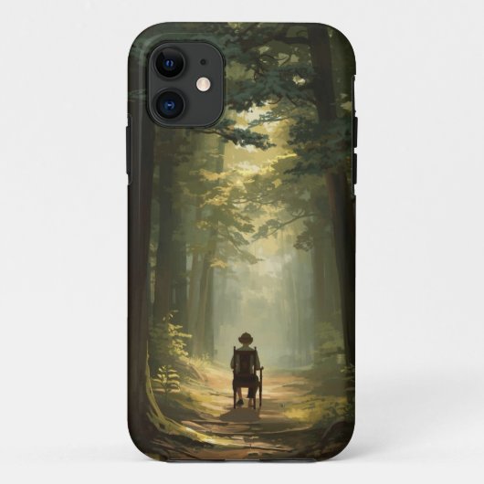 トランクルフォレストリトリートモバイルケース Case-Mate iPhoneケース (裏面)