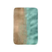 トランクルラグーンカラフル抽象芸術パターン バスマット (正面縦)