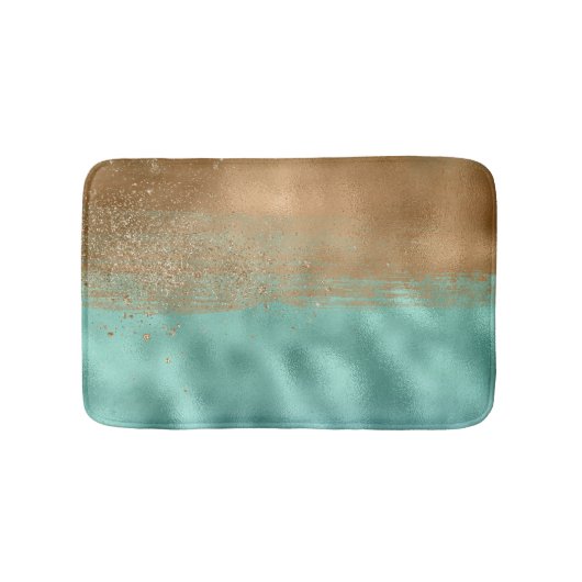 トランクルラグーンカラフル抽象芸術パターン バスマット (正面)