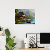 トランクルリトリート：レイクサイドヘブン ポスター (ホームオフィス)