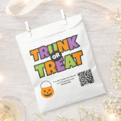 トランク治療QRコードチャーチコミュニティイベント フェイバーバッグ (クリップ留めされた状態)