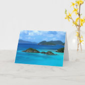 トランク湾の挨拶状 カード (黄色い花)