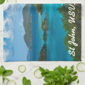 トランク湾、聖ヨハネUSVI キッチンタオル (折り畳み)