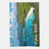 トランク湾、聖ヨハネUSVI キッチンタオル (縦)