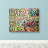 トランク2の勉強 キャンバスプリント (インサイチュ (ウッドフロア))