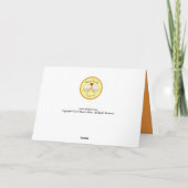 トランク・オア・トリート - 象のハロウィン・グリーティング・カード カード (裏面)