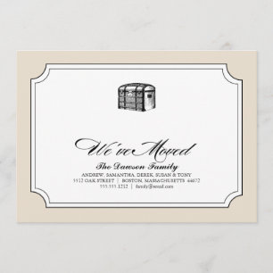 トランク{私達は動きました} 案内状