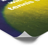 トラングルボールポスター ポスター (角)