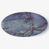 トランゴフライパープルナイトフリット ペーパープレート (アングル)