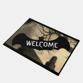 トランシルバニアウェルカムこうもりby Jetpackcorps Doormat ドアマット (アングル)