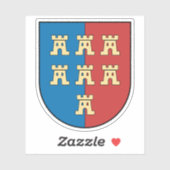 トランシルバニアサックスの紋章 シール (シート)