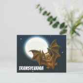 トランシルバニアフライングこうもり ポストカード (スタンド正面)