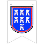 トランシルバニア国旗 バンティングフラッグ (第1の旗)