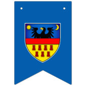 トランシルバニア国旗 バンティングフラッグ (第3の旗)