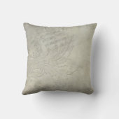 トランシルバニア1897のこうもりのコラージュの枕ハロウィン クッション (裏面)