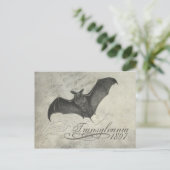 トランシルバニア1897年 バット コラージュ ポストカード ハロウィン (スタンド正面)