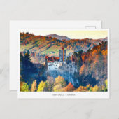 トランシルバニア·ブラン城 シーズンポストカード (正面/裏面)