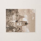 トランシルバニア、ルーマニアのドラキュラの城 ジグソーパズル (横)