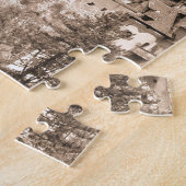 トランシルバニア、ルーマニアのドラキュラの城 ジグソーパズル (側面)