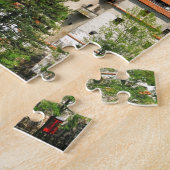 トランシルバニア、ルーマニアのドラキュラの城 ジグソーパズル (側面)