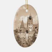 トランシルバニア、ルーマニアのドラキュラの城 セラミックオーナメント (右)