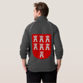 トランシルヴァニアの紋章が赤い Tシャツ (裏面フル)