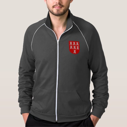 トランシルヴァニアの紋章が赤い Tシャツ (正面)