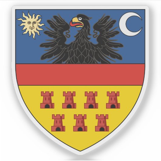 トランシルヴァニアの紋章 シール (正面)