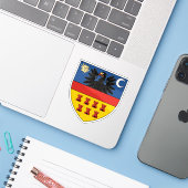 トランシルヴァニアの紋章 シール (ノートパソコンとiPhone)