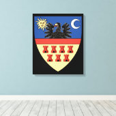 トランシルヴァニア軍服 キャンバスプリント (インサイチュ (ウッドフロア))